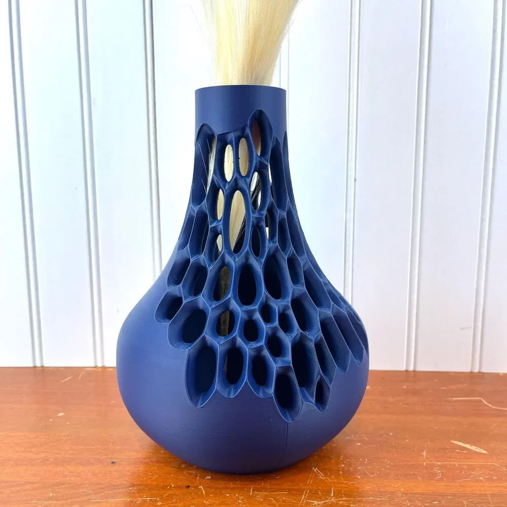 Vase, The Virus Flower Vase, Dried Flowers, Bookshelf Table Decor